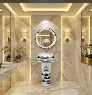 Dining Basin Black and White