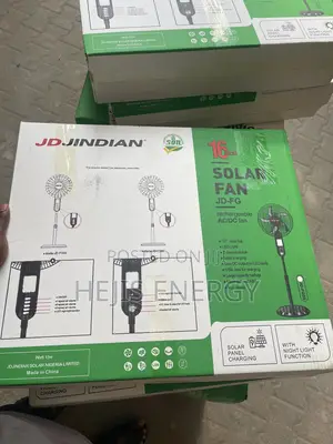 Jd Jindian Solar Rechargeable Fan