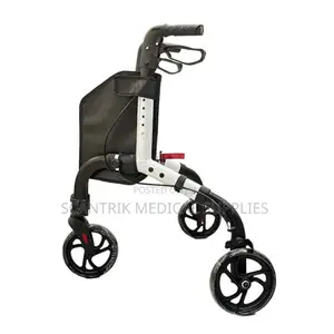 Foldable 3-Wheel Rollator Walker for Convenient Everyday Use