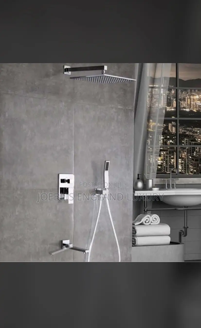 Conduit Shower Silver