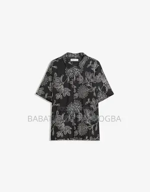 Bershka Short Sleeved Embroidered Shirt