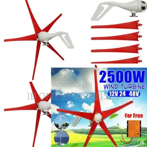Consistent Energy, Year-Round: 2,500w 48v Wind Turbine Built to Last