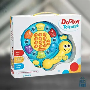 Colorful Puzzle Educational Doctor Tortoise Baby Phone