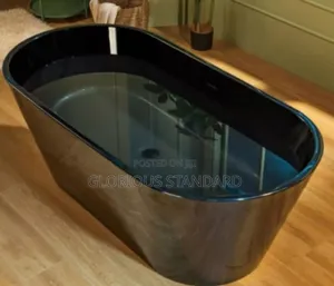 Free Standing Bathtub Circles Black