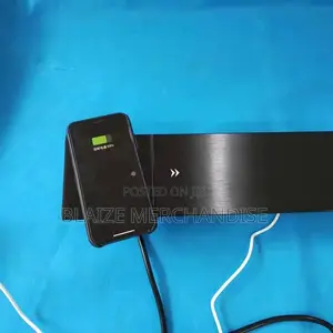 Sliding Electrical Wireless Charging Plug For Desktop/Custom Hidden