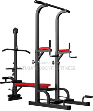 Brand New Multi-Function Power Tower Adjustable Pull Up Weight Bench