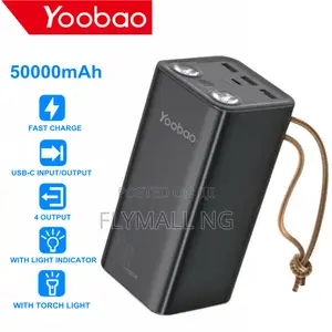 Yoobao 50000mah Ultra Fast Charging 185wh Power Bank