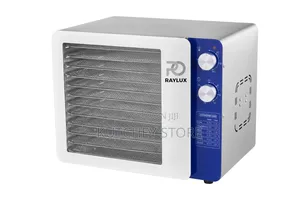 Raylux 12 Trays Powerdry Food Grade Stainless Steel Dehydrator