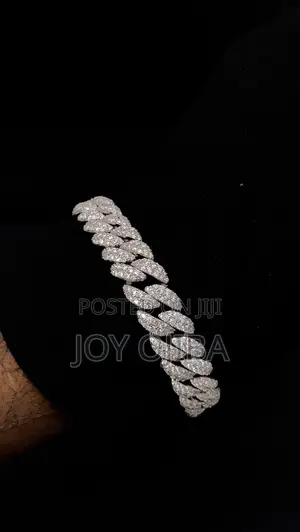 Moissanite Cuban Bracelet