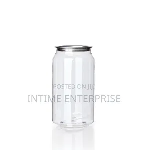 Transparent Pet Plastic Juice Beer Bottles Soda Can