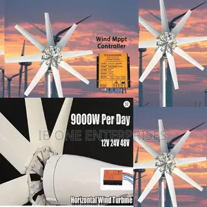 Off-Grid Luxury Standard: High-Capacity 9000w 48v Wind Energy Turbine