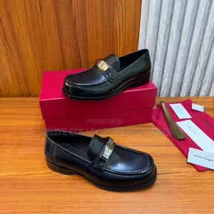 Luxury Update  Salvatore Ferragamo New Vara Buckle Moccasin.