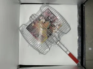 Barbeque Grill With Wooden Handle