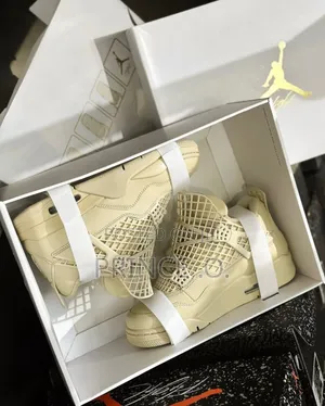Air Jordan 4 Retro Base Ball Net Strap 3 Style Sneakers