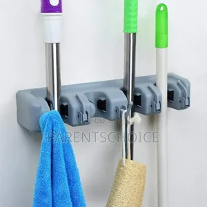 Plastic Broom Holder Wall Mounted Mop Hanger