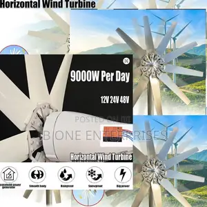 Blackout-Proof Your Life With 9000w Per Day 48v Turbine Energy Backup
