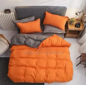 Reversible Bedsheet, Duvet Pillow Set (Available in Any Color Combo)