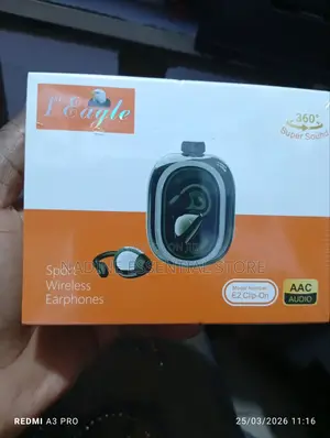 1st Eagle E2 Clip-on Sport Wireless Earphones