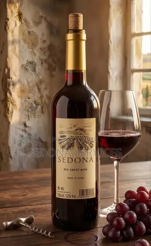 Sedona Sweet Red Wine by 6 in a Carton From Spain