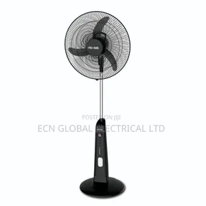 Hamtem Solar Standing Fan (Ac/Dc + Solar Panel)