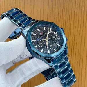 Tommy Hilfiger Luxury Designer Chain Strap Wristwatches