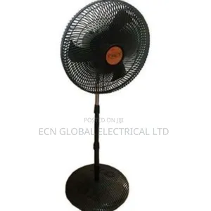 Ox 18-Inch Black Standing Fan – Powerful Airflow