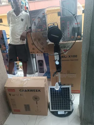 Eco Friendly Solar Rechargeable Fan.