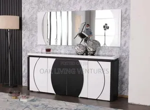 Side Board With Mirror