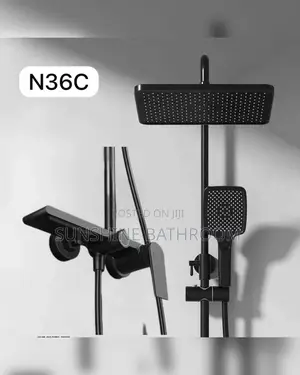 Quality Standing Shower Sets Gray