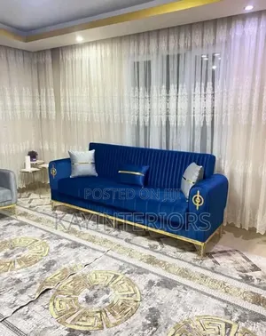Royal Blue Sofa