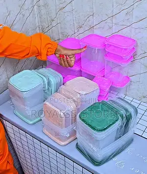 16pcs Food Storage Containers Kitchen Organizer Set