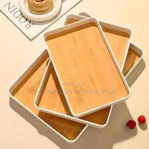 Imitation Wooden Tray Set