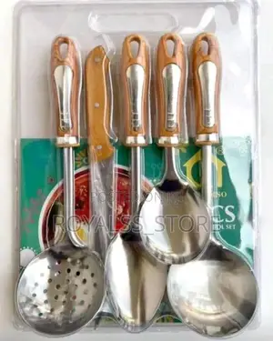 5-in-1 Kitchen Tool Set – Spoon Knife Combo for Easy Cooking