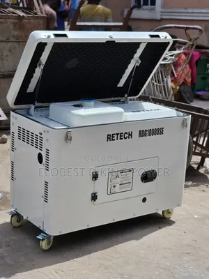 15kva Retech Diesel Generator 100% Pure Copper Coil 2 Years Warranty