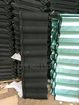 Best Fashion Plain Black Milano Stone Coated Roofing Sheet in Ajah