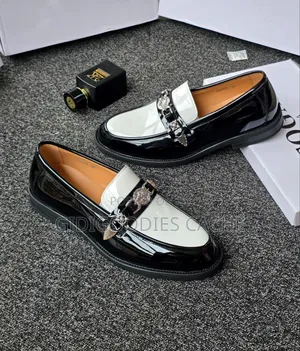 Toga Black-White Loafers