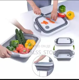 Multifunction Collapsible Chopping Board – Foldable Kitchen Basket