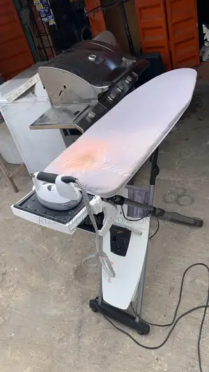 Industrial Finishing Table and Iron
