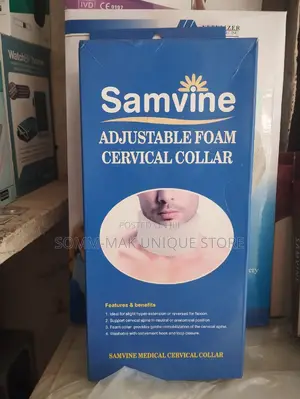 Samvine Adjustable Foam Cervical Collar