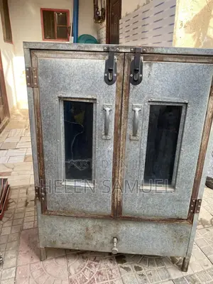 Constructed Metal Gas Oven