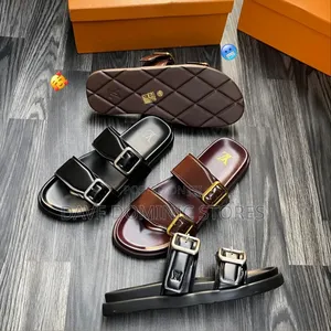 Luxury Louis Vuitton Venice Mule Sandal