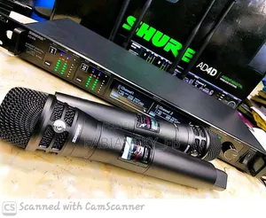 Original Professional Wireless Microphone 2in1 Shure Ad4d Model