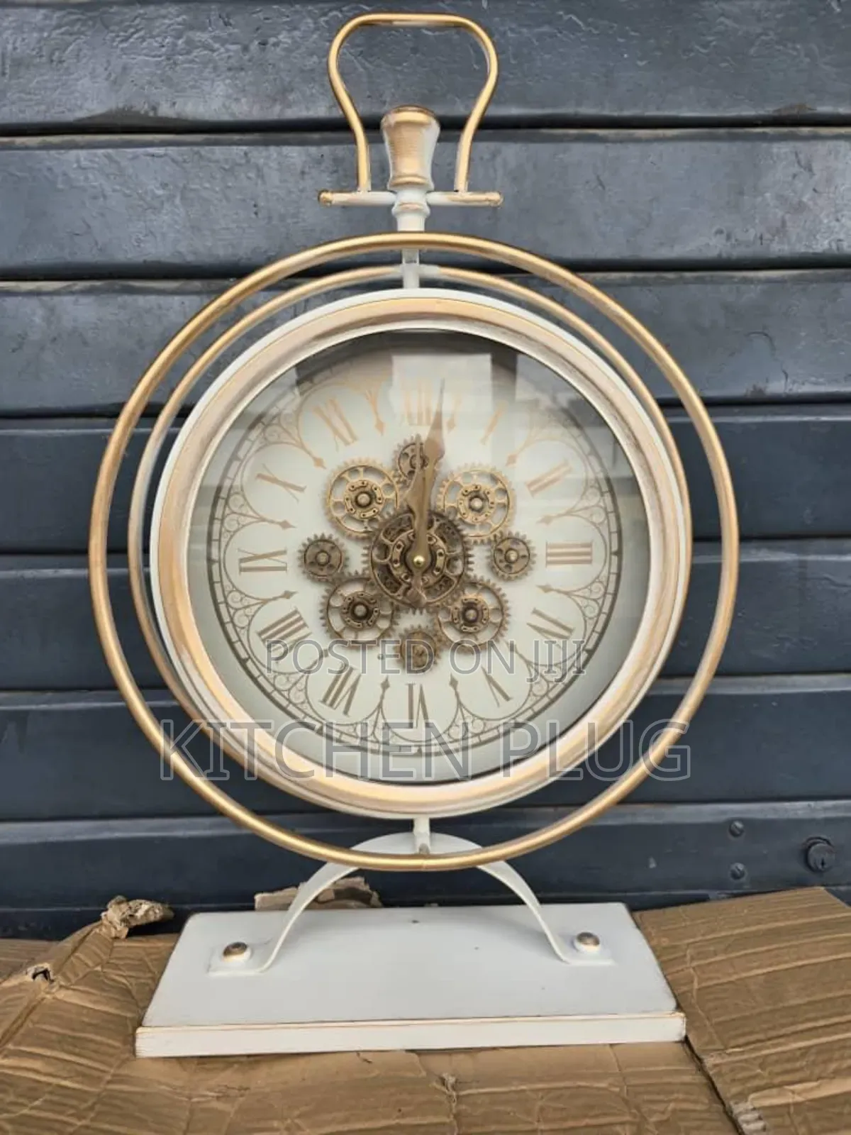 Infinity Freestanding Table Clock