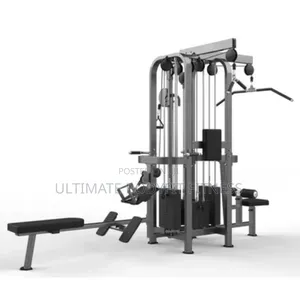 Brand New 4 Station Multi Gym With Push Up Pull Down Rower Machine