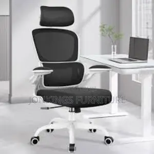 Ergonomic Mesh Office Chair With Adjustable Headrest