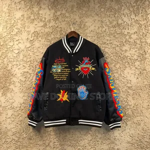 Saint Tears God’S Plan Varsity Jacket