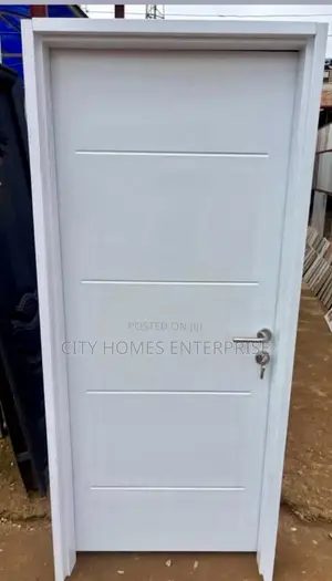 White Israeli Interior Door