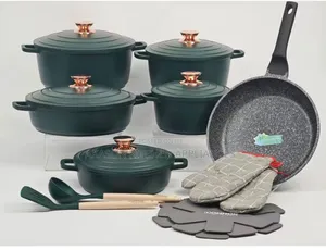 Donnor 18-PCS High Quality Granite Pot/Cookware Set