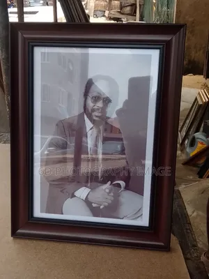 A4 Picture Frame With Board and Acrylic Glass and a Stand at the Back