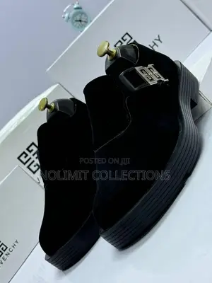 Givenchy Men's Suede Buckle Loafers